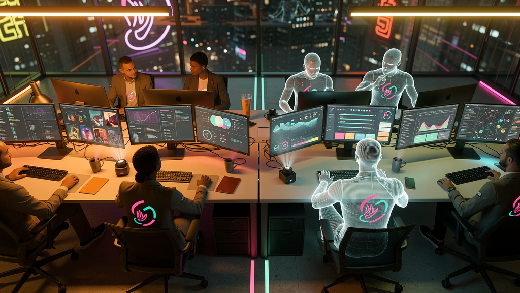 Como Equipes Híbridas de IA e Humanos reduzem erros em 2026