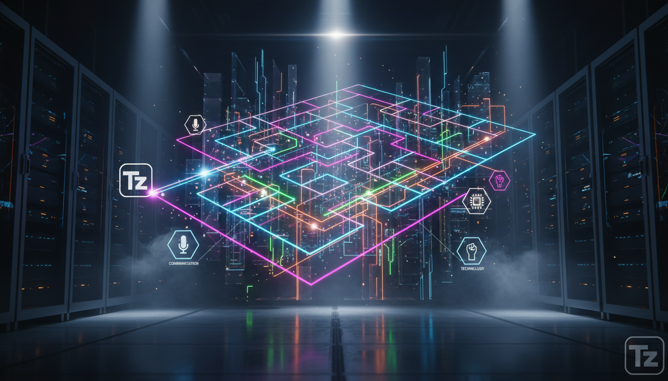 Como otimizar o Engajamento usando Mapas de Aprendizagem em 2026 — Ilustração de um mapa de aprendizado digital estilizado em formato de labirinto, com diferentes caminhos e desafios a serem superados