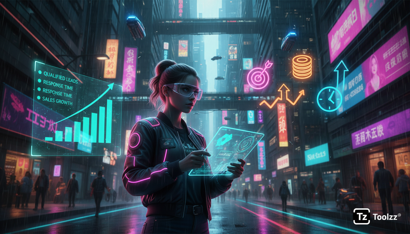 Como planejar implementação de agente IA social media em 7 etapas — Infográfico dividido em duas partes para carrossel. Parte 1: Gráfico de barras mostrando o aumento de leads qualificados, a redução 