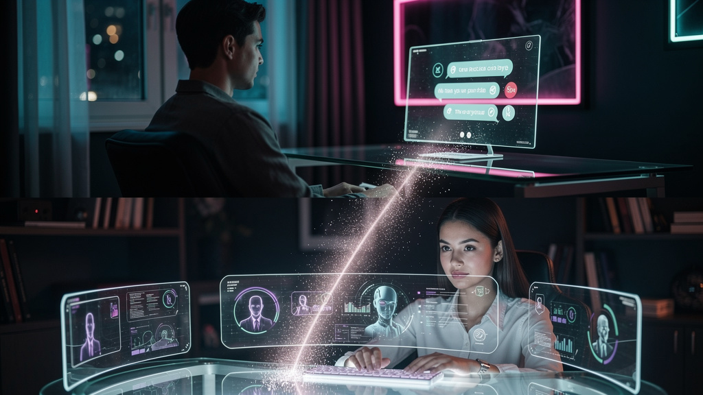 Como se preparar para as mudanças no Atendimento em 2026 — Um diagrama de fluxo visualmente atraente mostrando a jornada de um cliente desde o primeiro contato com um chatbot (com a marca Toolzz visív