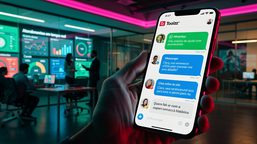 CRM Multicanal: Otimize sua Estratégia com Agentes de IA da Toolzz