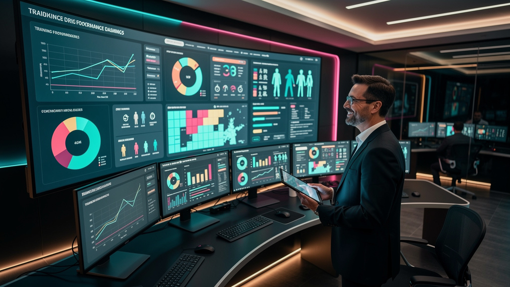 Dashboard completo para acompanhar Educação Corporativa