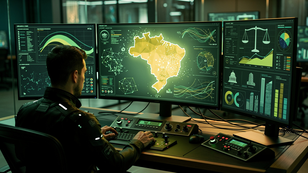 Dashboard completo para acompanhar IA Brasil