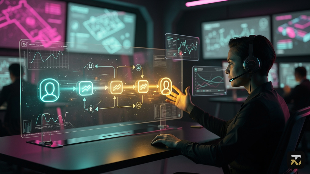 Dicas rápidas para melhorar Protocolo Agent-to-Human em 2026 — Um diagrama de fluxo que ilustra o processo de transferência de um agente de IA para um humano. O diagrama começa com a interação inicial