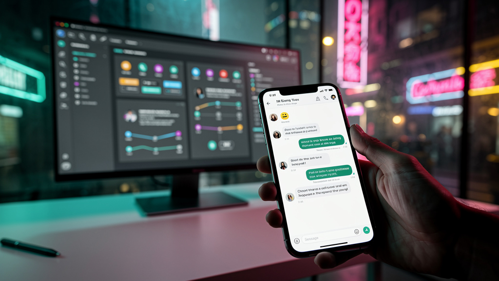 Eduzz Tecnologia: Um Guia Completo para Empresas — Uma tela de celular exibindo uma conversa de chatbot em tempo real, com o logo da Eduzz no canto superior. O chatbot está respondendo a perguntas de