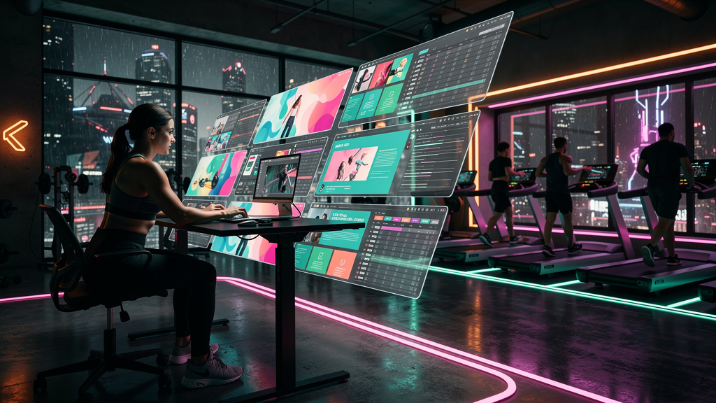 Escalando Conteúdo Fitness: De 4 para 100+ Posts/Mês com IA