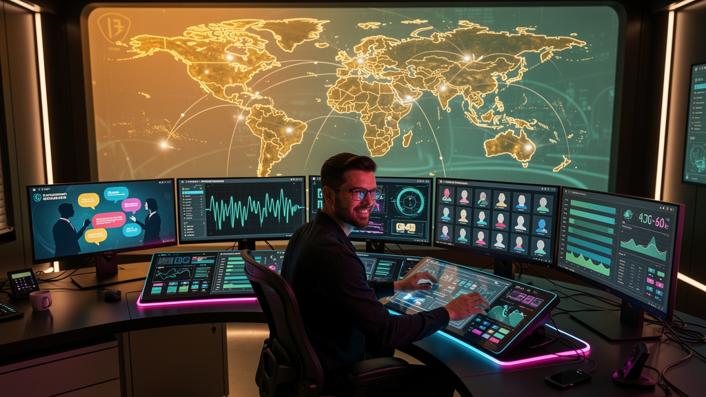 Estratégia omnichannel usando Agentes de IA