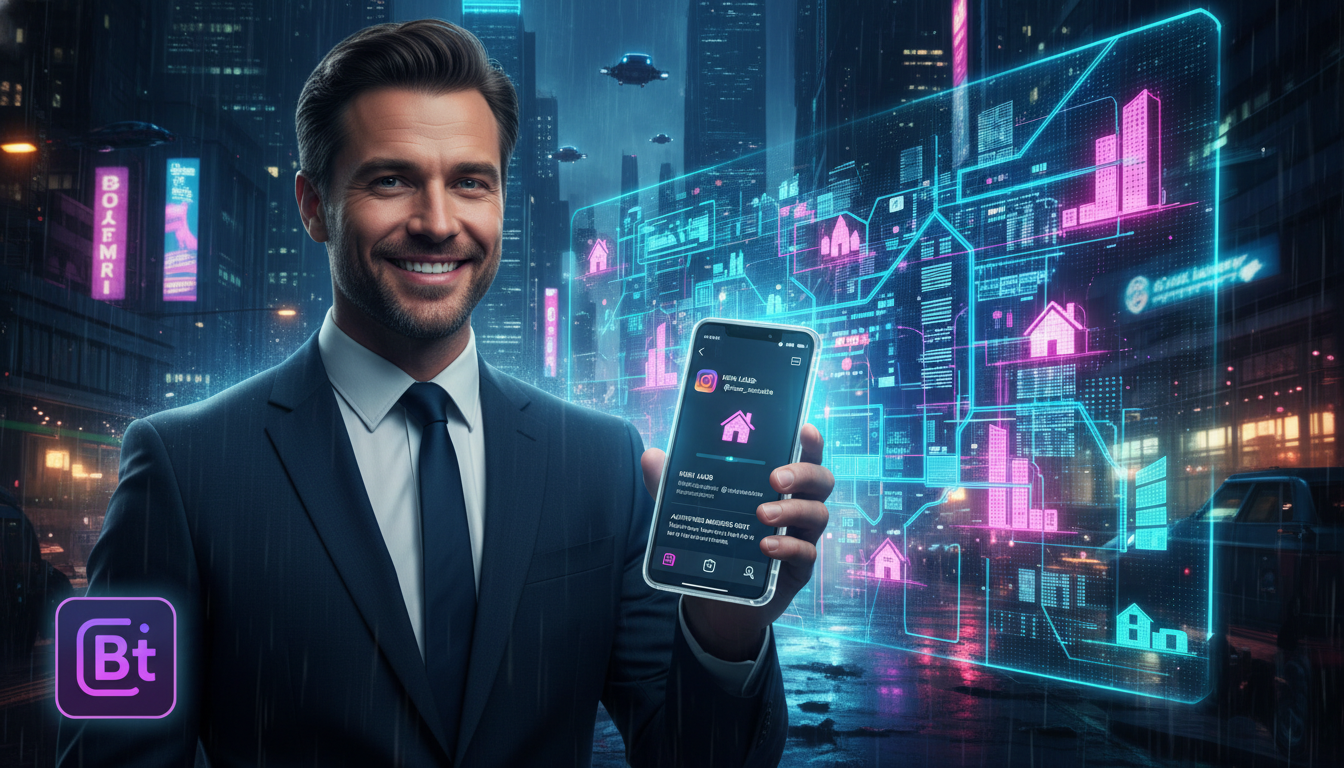 Guia Ilustrado de Automação no Instagram para Imobiliárias em 2026