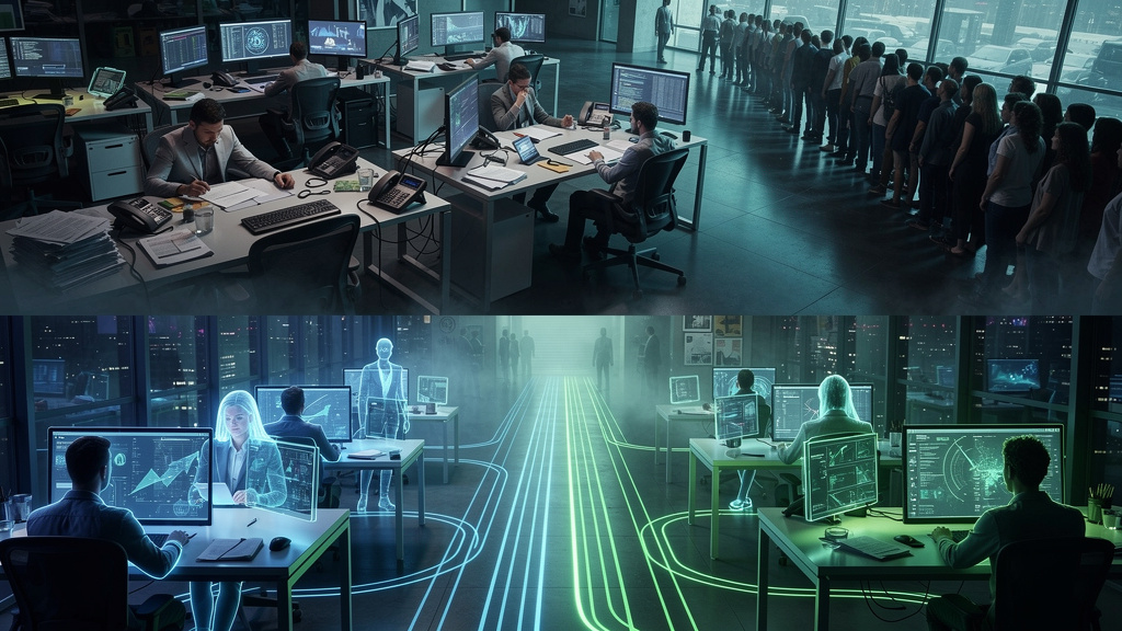 IA de Fechamento: Maximize suas Vendas com Agentes Closer — Um infográfico em duas partes para carrossel no Instagram. Parte 1: No topo, um diagrama de fluxo mostrando o processo de vendas tradicional