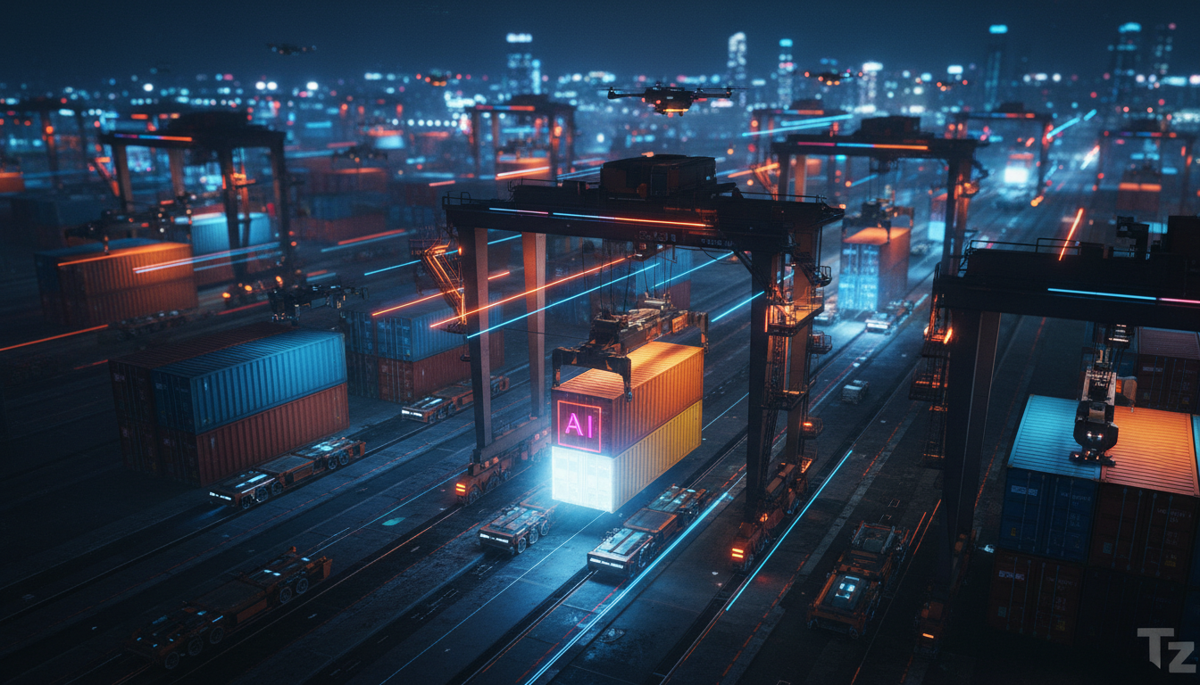 IA na Logística: Como a Inteligência Artificial Otimiza o Rastreamento de Cargas