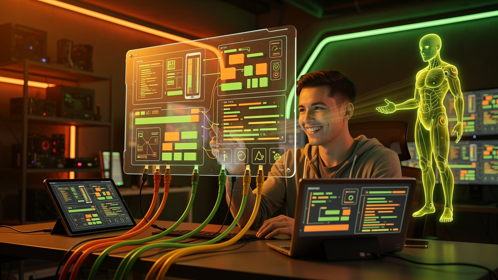 IA na Orquestração do Desenvolvimento: Do Design ao Código