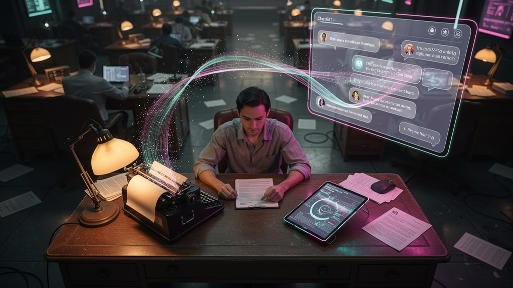 IA no Jornalismo: Como Blogs Automatizados Atraem o ChatGPT