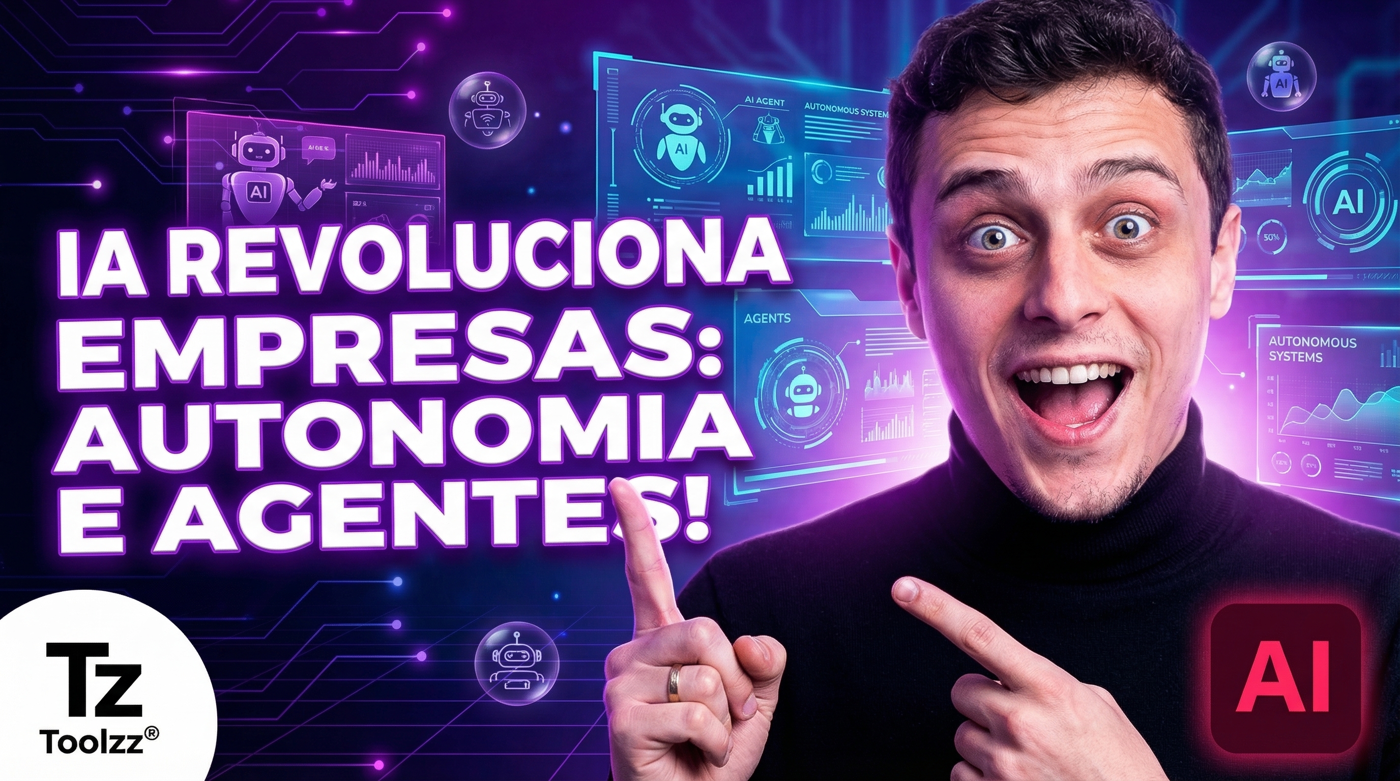 IA para Empresas: Autonomia, Agentes e o Futuro do Desenvolvimento