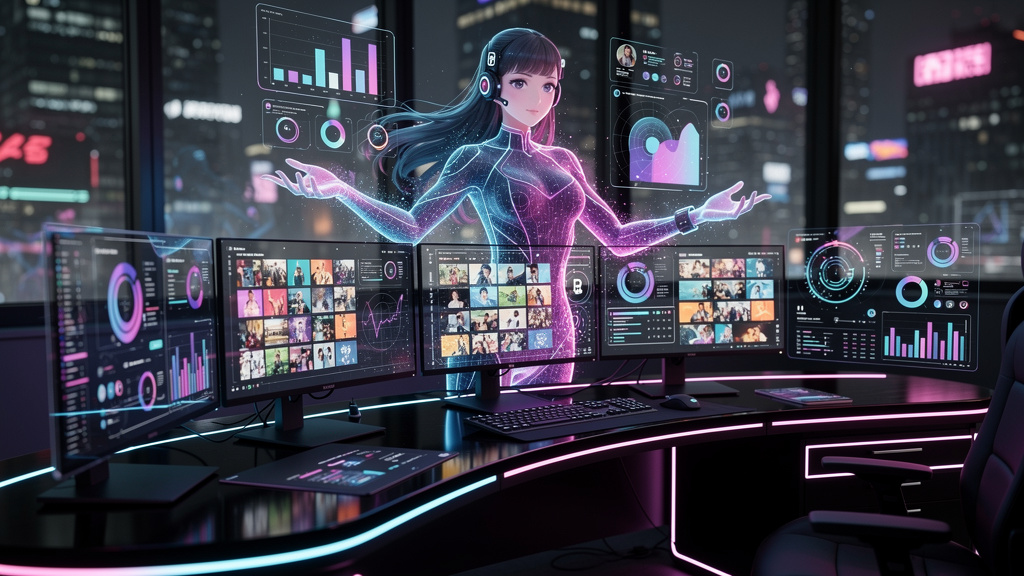 Influencer AI: Gerencie Redes Sociais 24/7