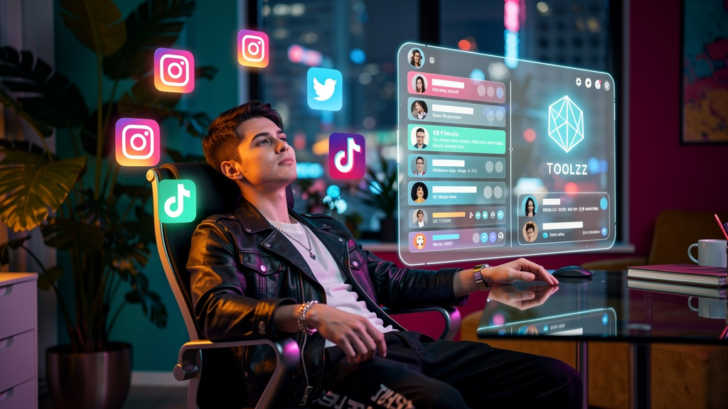 Influencer AI Toolzz: Responda DMs e Comentários 24h por Dia