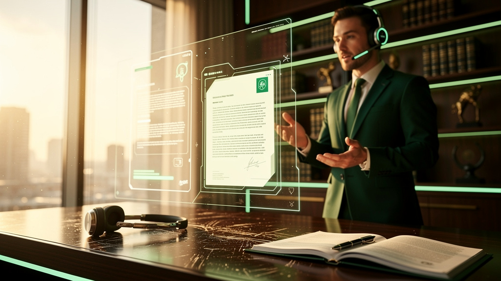 Inovações em Voz IA em 2026 que Mudarão Escritórios