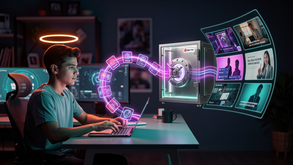 Integração Pagar.me: O Guia Completo para EAD — Ilustração de um diagrama de fluxo mostrando a integração do Pagar.me com uma plataforma de EAD. O diagrama começa com um aluno clicando em 'Inscrever-s