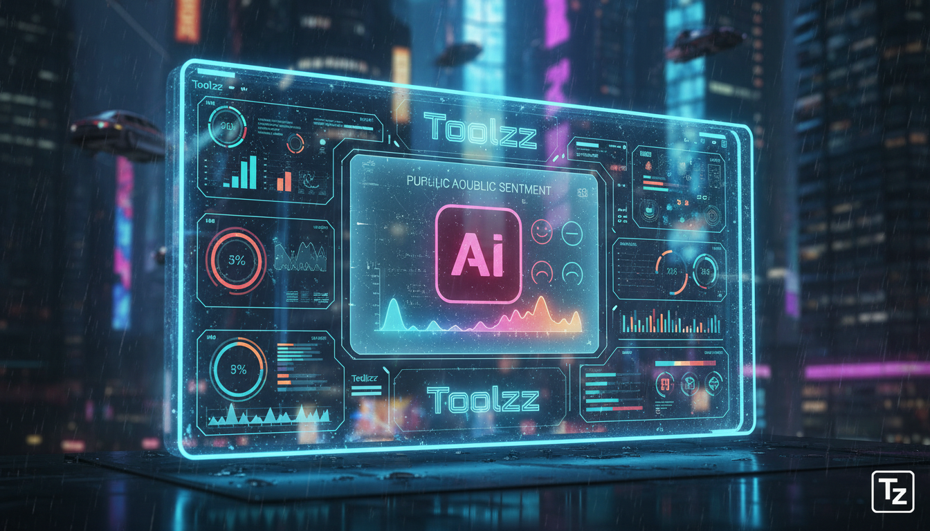 Introdução à IA para Redes Sociais: conceitos fundamentais — Um painel de controle de redes sociais exibindo várias métricas e gráficos de desempenho. No centro do painel, um agente de IA personalizad