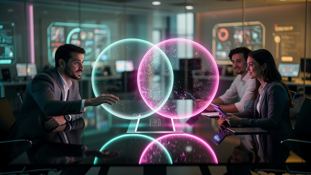 Migração para Toolzz: guia completo Moodle para LXP corporativo em 2026 — Um diagrama de Venn mostrando a interseção entre 'Moodle', 'Necessidades Corporativas de 2026' e 'Toolzz LXP'. A área onde 'To