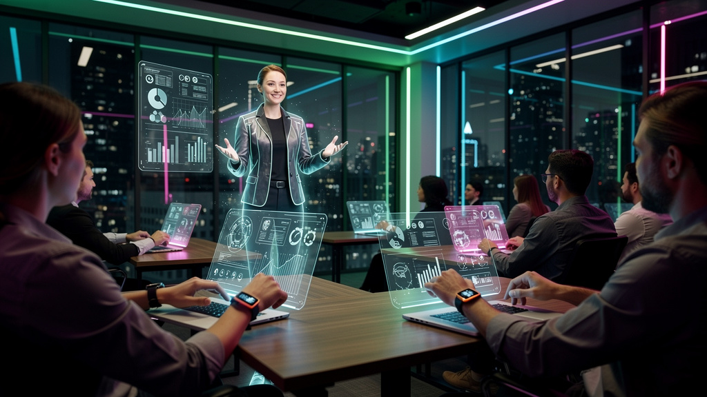 O futuro da IA na educação corporativa em 2026: 7 tendências