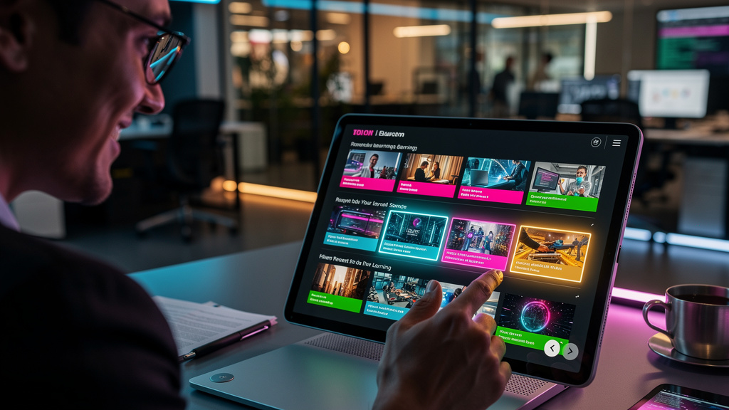 O que é Recomendação de Conteúdo com IA na Educação Corporativa?