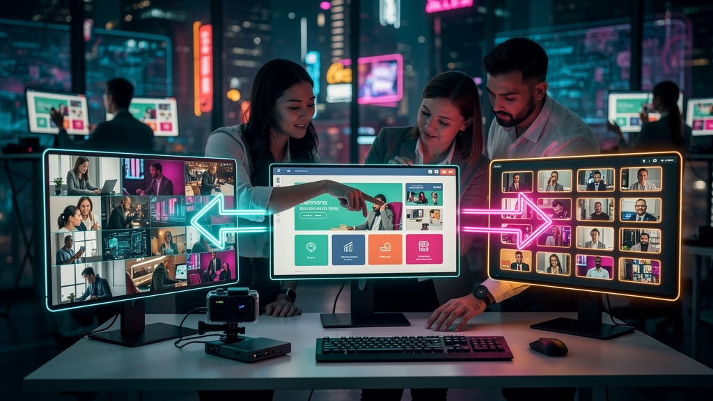 O que é Upload de Vídeo e como aplicar na Educação Corporativa? — Um diagrama de fluxo ilustrando o processo de upload de vídeo para a plataforma Toolzz LXP. O diagrama mostra as etapas de preparação,