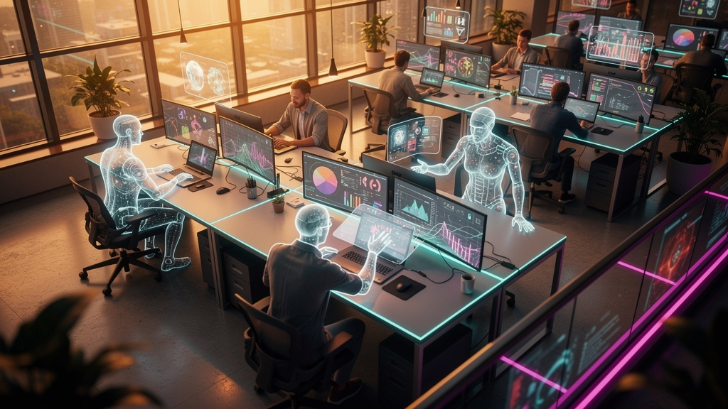 O que o mercado espera de Equipes Híbridas de IA e Humanos em 2026