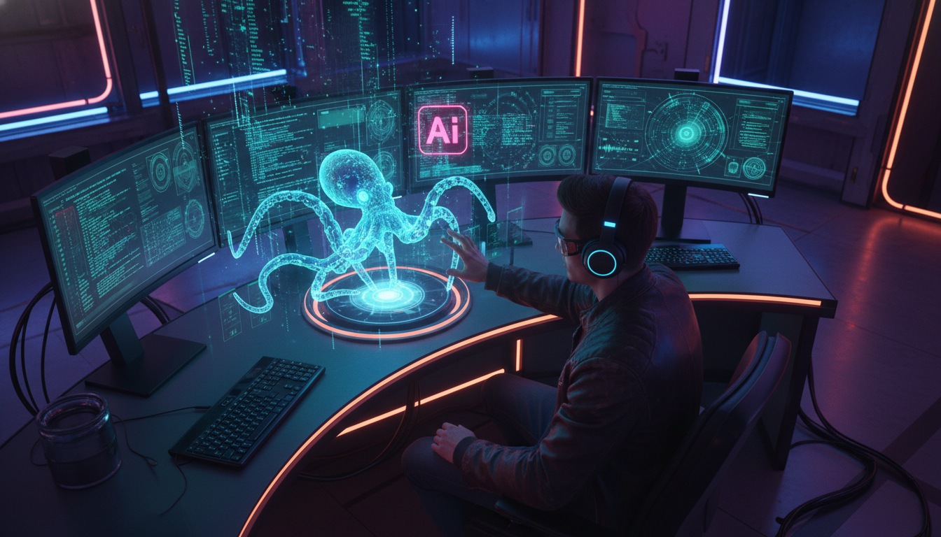 OctoAlly: Orquestre Sessões de Codificação com IA