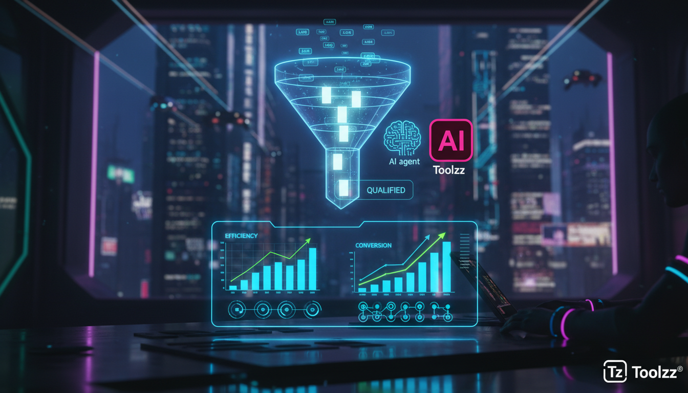 Os principais conceitos de Meta Business Suite IA — Um diagrama visual em estilo infográfico dividido em duas seções (superior e inferior para carrossel no Instagram). Seção superior: um funil de vend