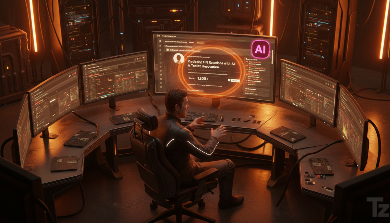 Preveja a Reação do Hacker News com IA: Uma Ferramenta Inovadora