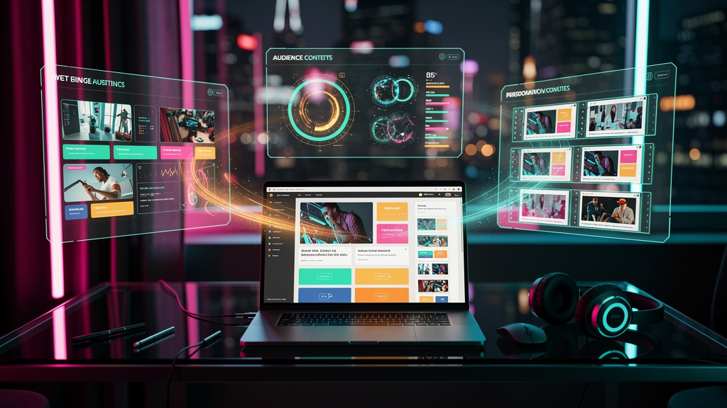 Radar de Blog com IA 2026: 7 Destaques em Automação de Conteúdo — Um diagrama visual que representa o Generative Engine Optimization (GEO). No centro, um cérebro estilizado conectado a várias platafor