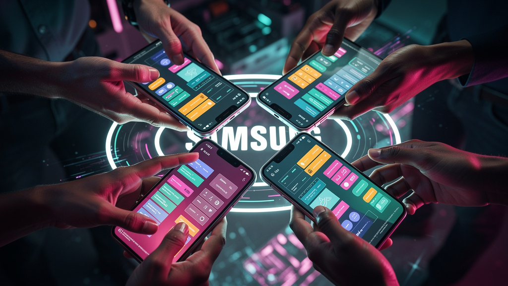 Samsung e a Revolução 'Vibe Coding': Apps com IA ao Alcance de Todos