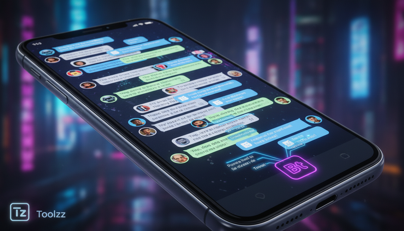Solucionando gargalos de atendimento com IA no Instagram em 2026 — Close-up de uma tela de smartphone mostrando uma enxurrada de mensagens diretas do Instagram chegando. As mensagens são de clientes c