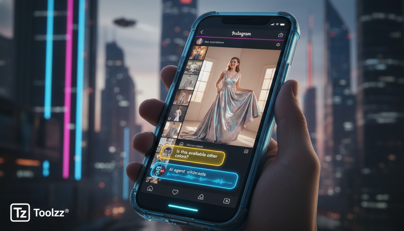 Toolzz: Agente de IA no Instagram: 7X Mais Vendas para Moda [2026]
