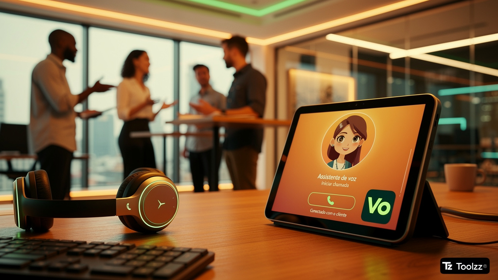 Toolzz: automação inteligente de voz