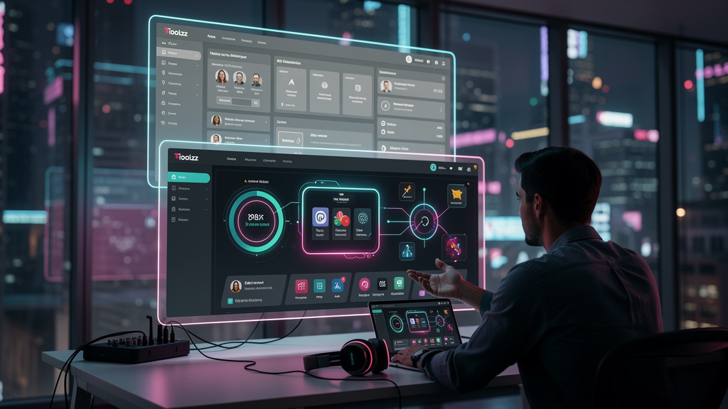 Toolzz: implementação rápida de Microlearning — Infográfico comparando a evolução do aprendizado corporativo: Na parte superior, um LMS tradicional, burocrático e com interface datada. Na parte inferi