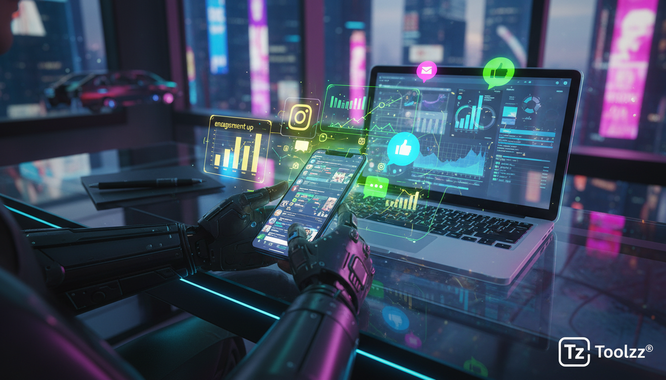 Toolzz: suporte brasileiro para IA em Redes Sociais