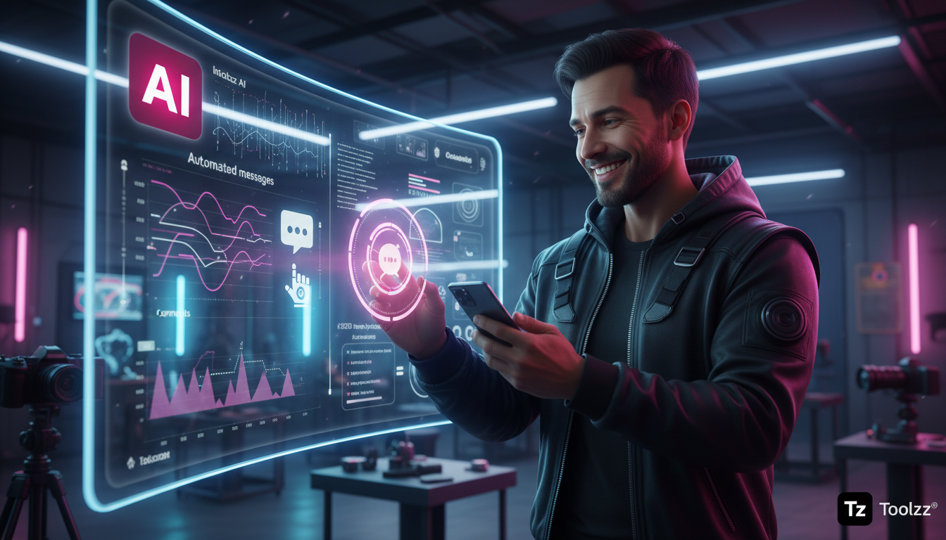 Toolzz: teste grátis de Automação Instagram