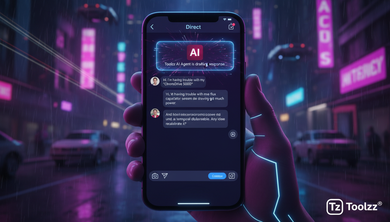 Toolzz vs Instagram: 7 Razões para um Agente de Suporte IA em 2026