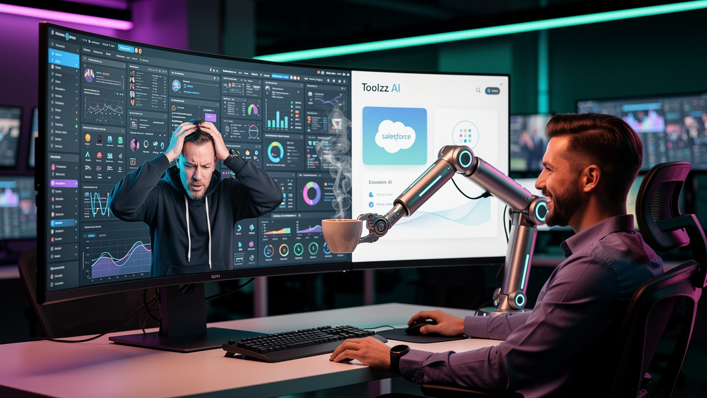 Toolzz vs Salesforce AI: teste definitivo