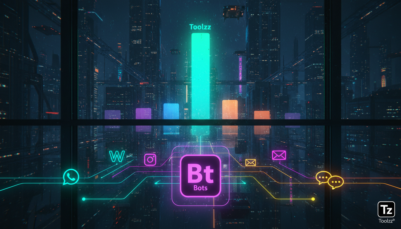 Toolzz vs Zendesk: Qual é melhor para Atendimento Omnichannel? — Um diagrama infográfico dividido horizontalmente. Parte superior: gráfico de barras mostrando o aumento da satisfação do cliente ao imp